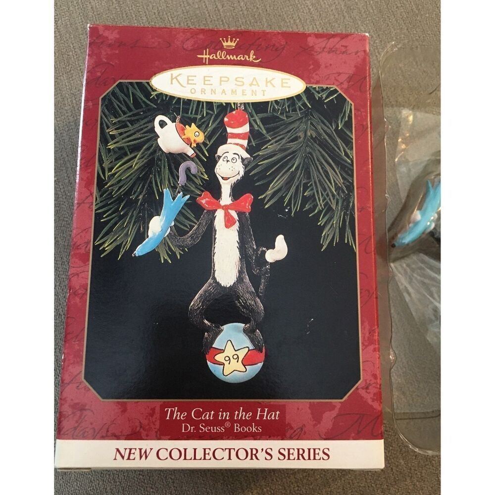 Bundle Sale 3 for $15 | Hallmark The Cat in the Hat Christmas Ornament (1999)